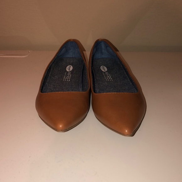 Dr. Scholl’s Leader Flat Cognac Faux Leather - Picture 3 of 6